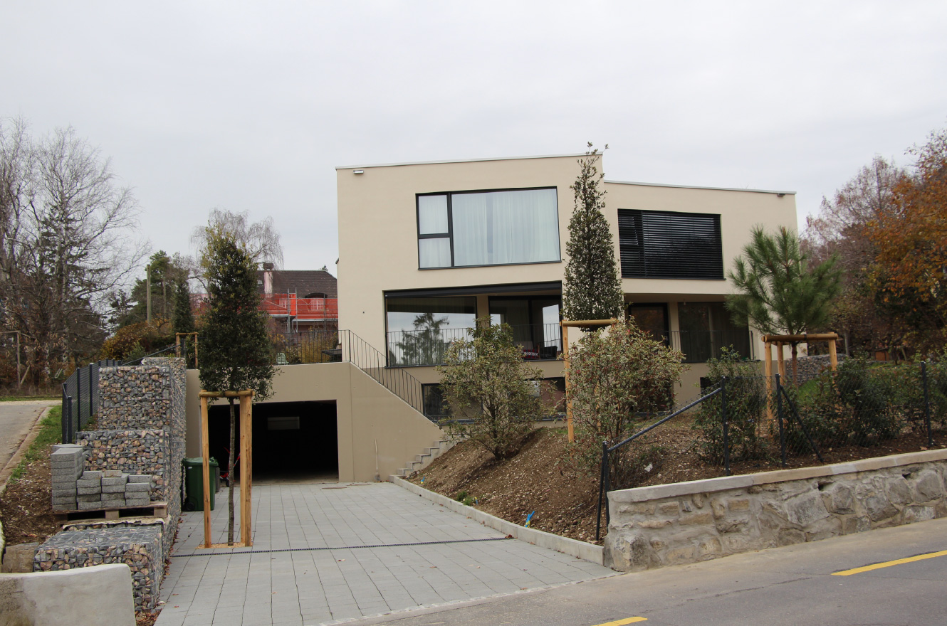 Constr. de 3 logements et parking souterrain